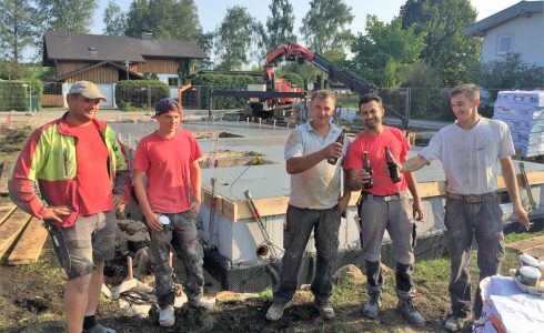 Schmidlechner Bau Baugrubensicherung Pilotierung (1)