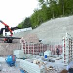 Baugrubensicherung Baustelle