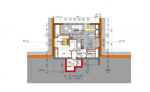 EINREICHPLAN OBERNDORF_VARIANTE _ 2. DACHGESCHOSS